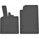 Smart ForTwo II (2007-2014) - rubber mats dedicated with stoppers