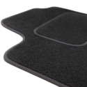 Citroen C3 Aircross (od 2017) - Velor car floor mats with trimming 