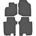 Honda City V (2008-2013) - rubber mats dedicated with stoppers
