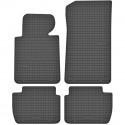 BMW 3 E46 (1998-2005) - rubber mats dedicated with stoppers
