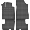 Dacia Logan I (2004-2012) - rubber mats dedicated with stoppers